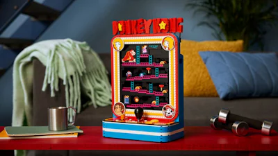 Deze interactieve Lego Donkey Kong-set is al zeer spoedig verkrijgbaar