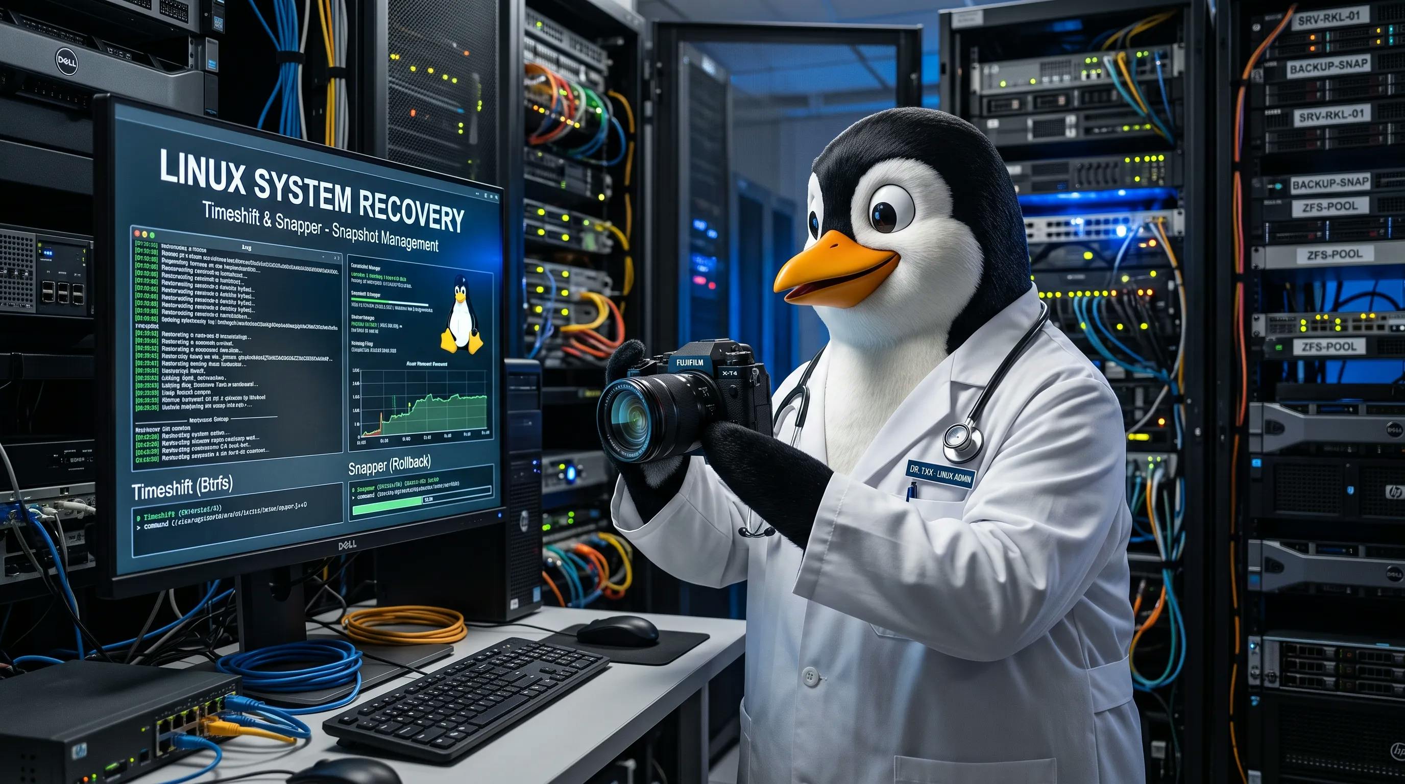Linux herstellen met Timeshift en Snapper: zo werken snapshots