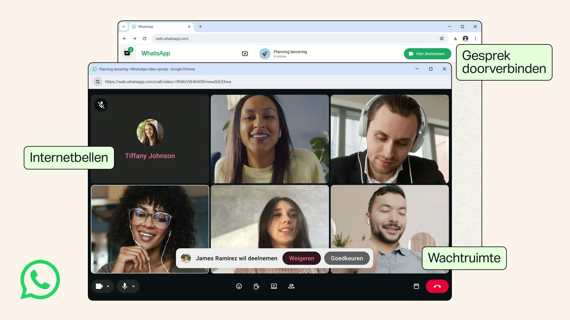 WhatsApp-webversie laat je nu ook (video)bellen