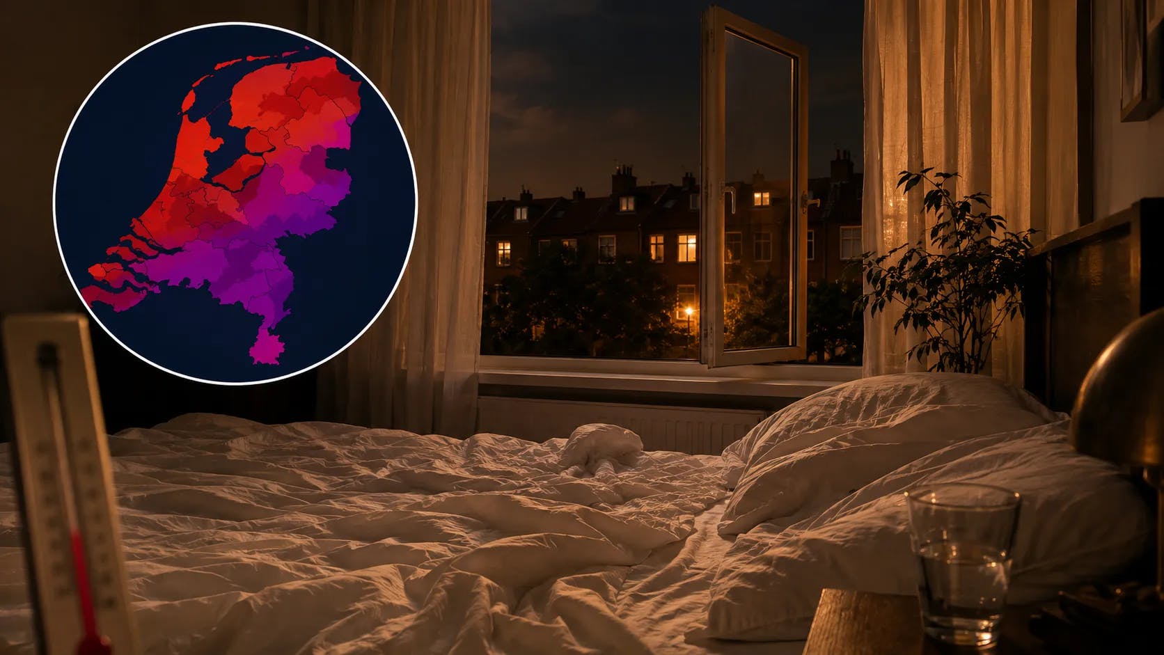 Plaknacht op komst? 8 tips om je slaapkamer koel te houden