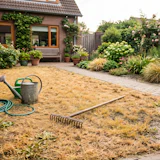 Gazon herstellen na droogte: zo krijg je geel en kaal gras weer groen