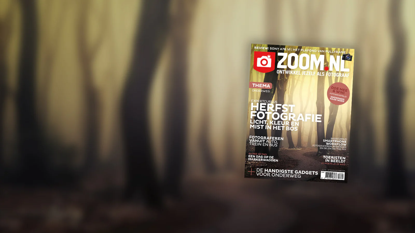De september/oktober editie van Zoom.nl Magazine ligt in de winkels!