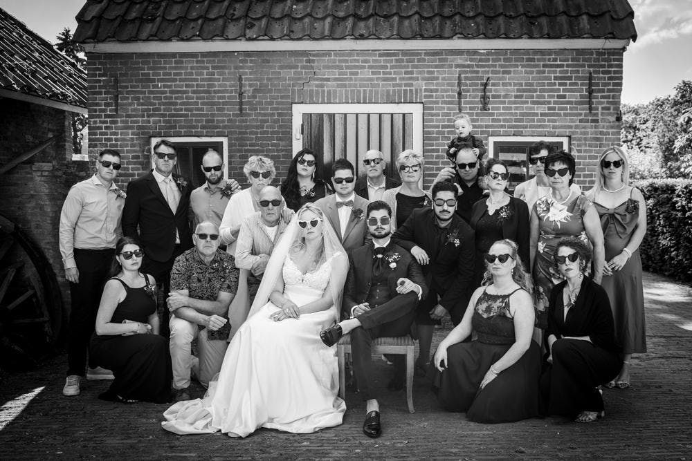 Zo maak je de beste groepsfoto's op een bruiloft