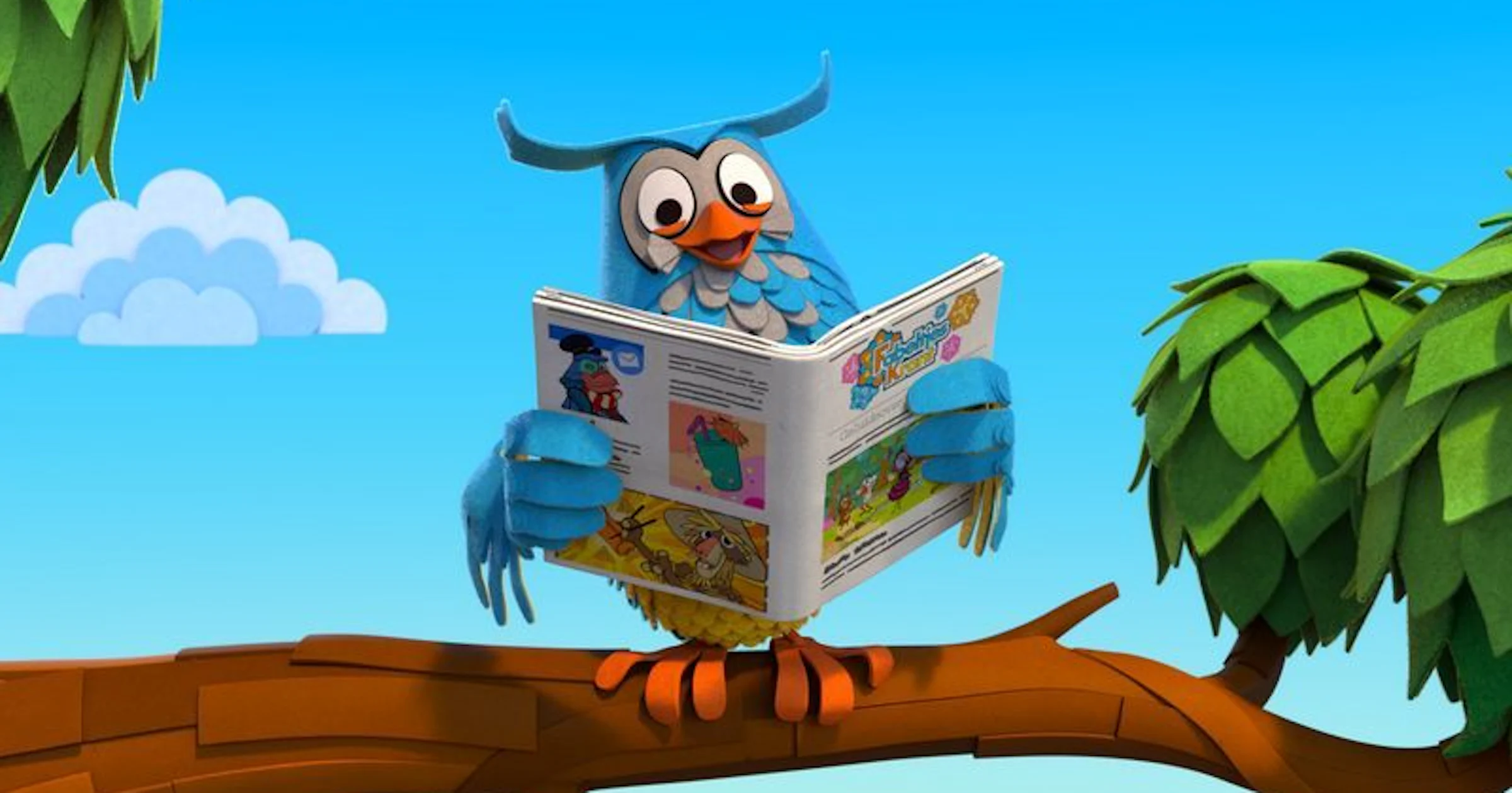 Hallo meneer de Uil: De Fabeltjeskrant is nu op YouTube te zien