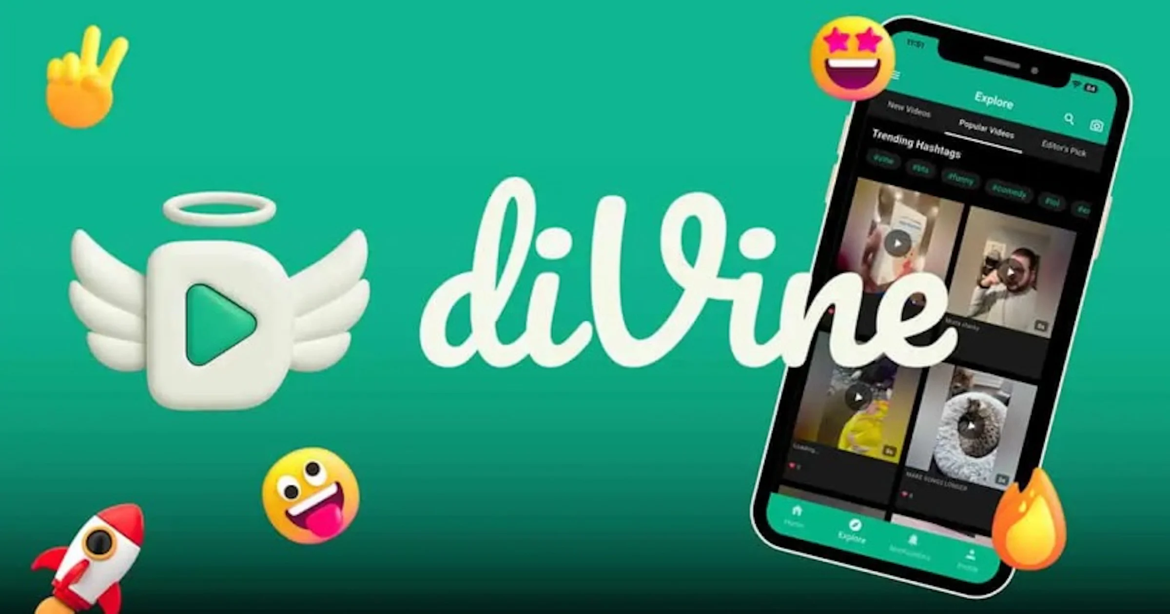 De Divine-app is de spirituele opvolger van Vine