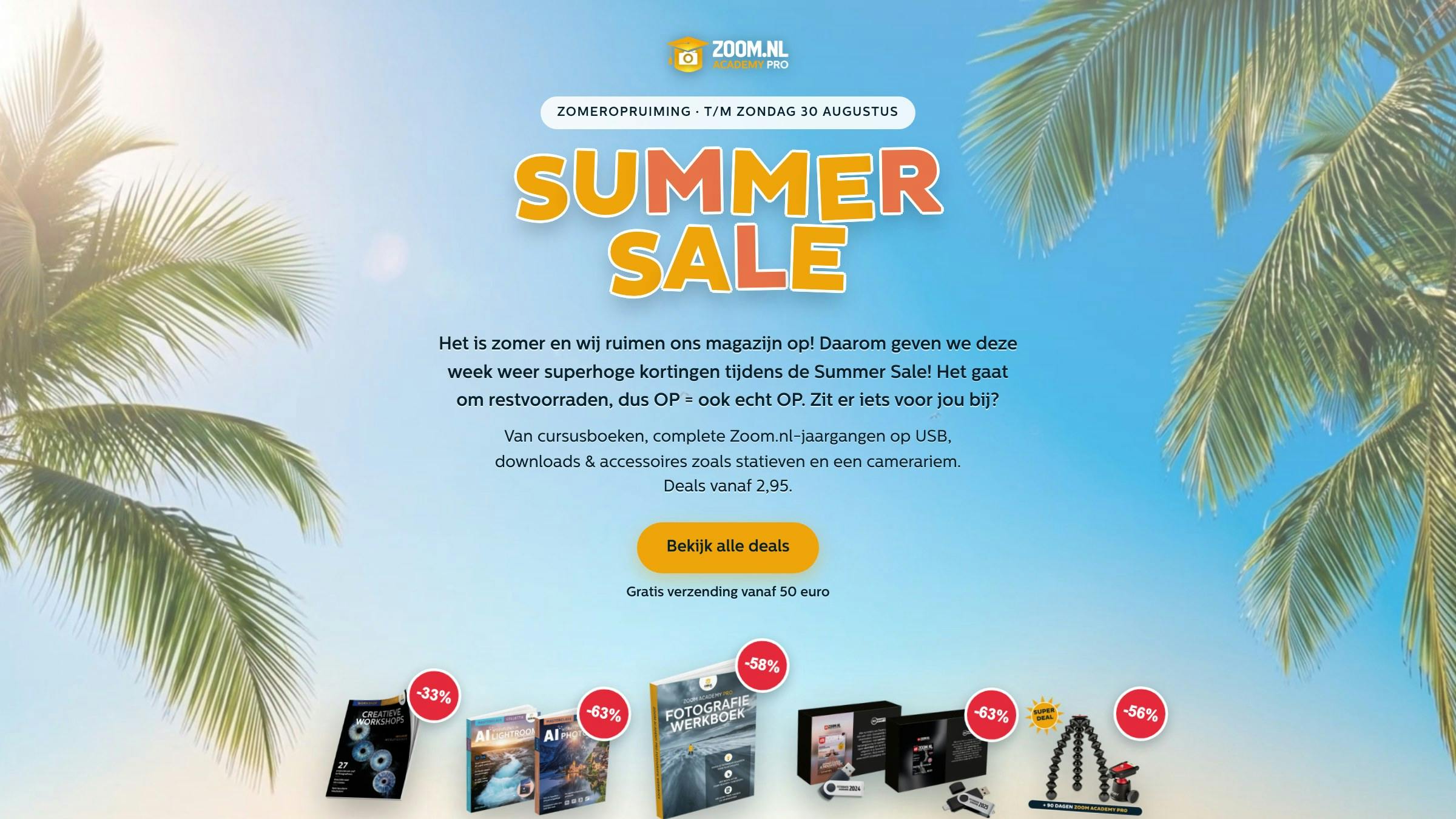 Summer Sale bij Zoom Academy: dit zijn de beste deals