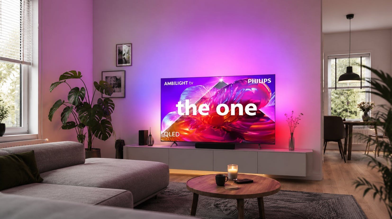 Philips komt met 100inch-tv en breidt Ambilight verder uit