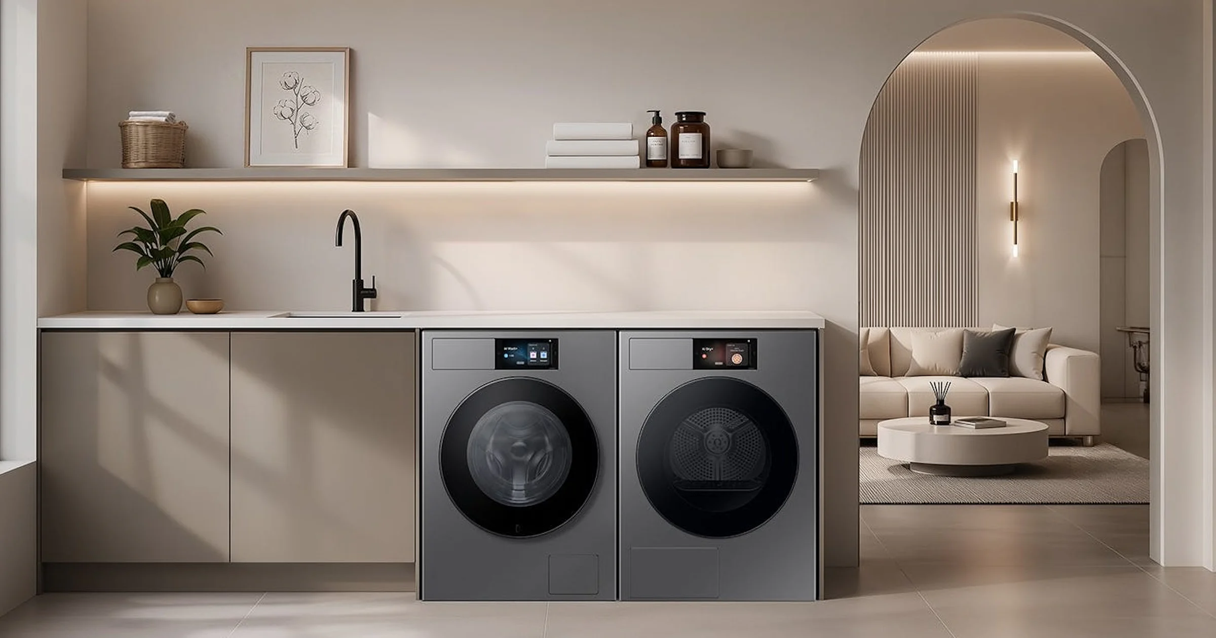 Nieuwe Bespoke AI-wasmachines van Samsung met A-label getoond