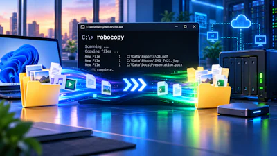Kopiëren op turbo: De verborgen kracht van Robocopy