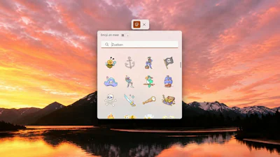 Bureaubladstickers: Verborgen versiering in Windows 11