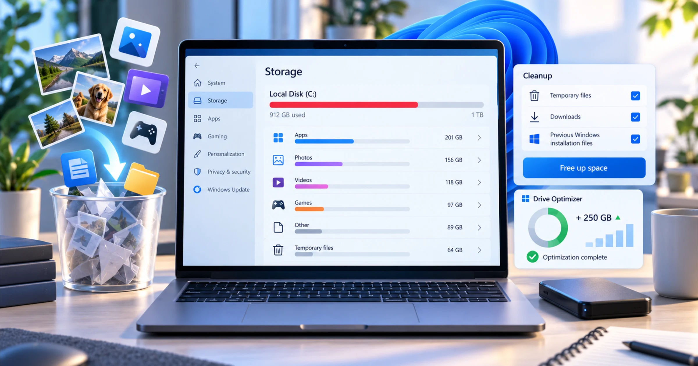 Windows 11 op dieet: zo win je gigabytes schijfruimte terug