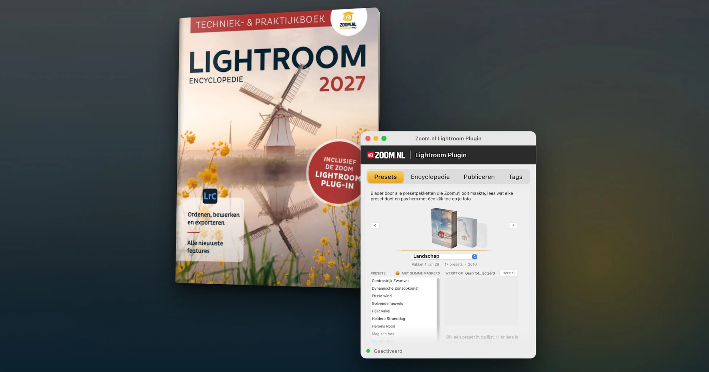 Lightroom Encyclopedie 2027: het boek van Tom Reuvers, met onze eigen plugin