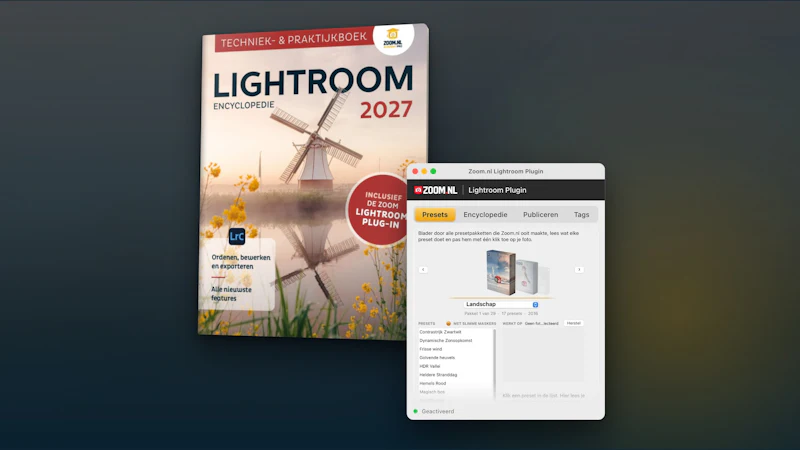 Lightroom Encyclopedie 2027: het boek van Tom Reuvers, met onze eigen plugin