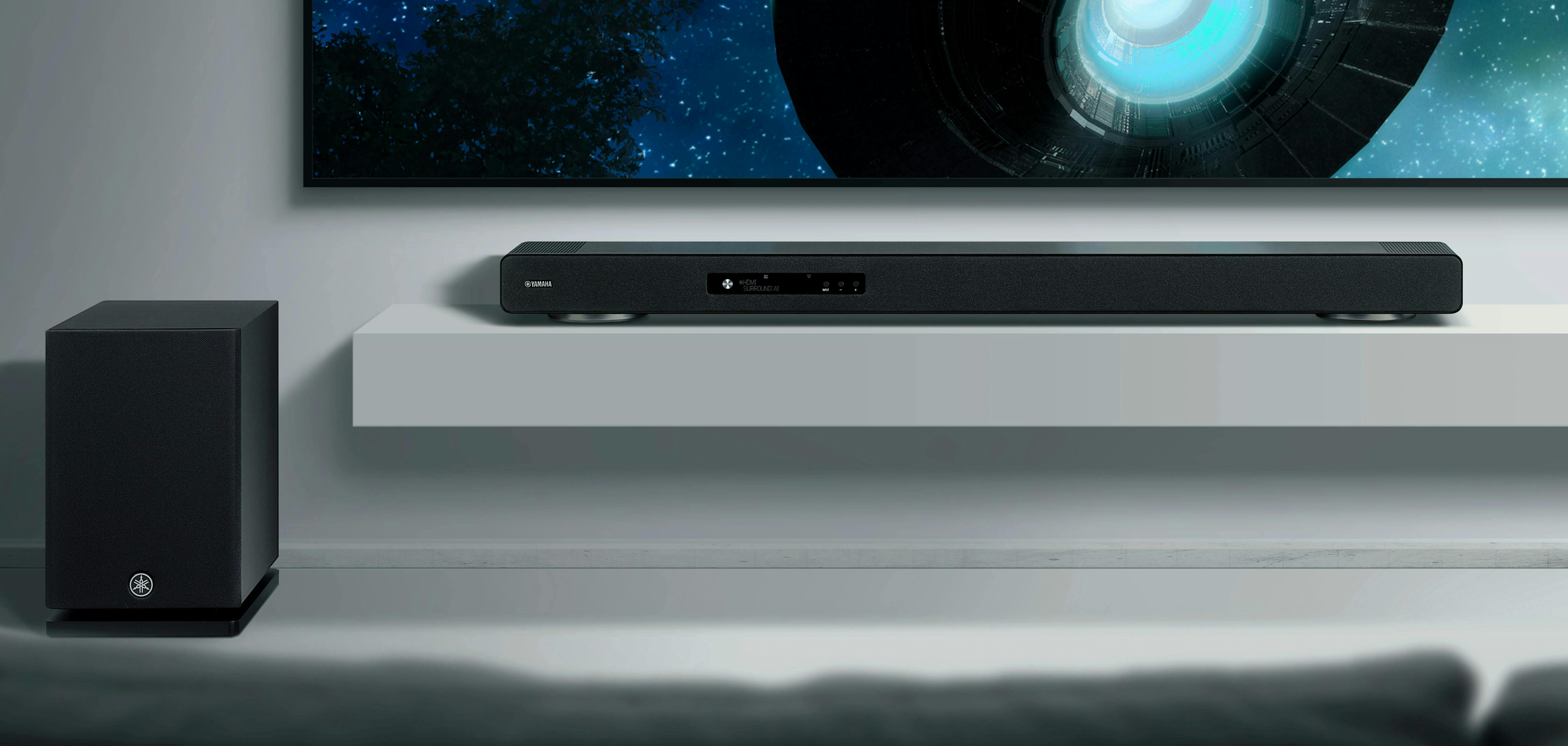 Yamaha brengt soundbar met losse subwoofer uit in TRUE X-serie