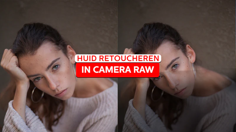 Werken met Photoshop - Huid retoucheren in Camera RAW
