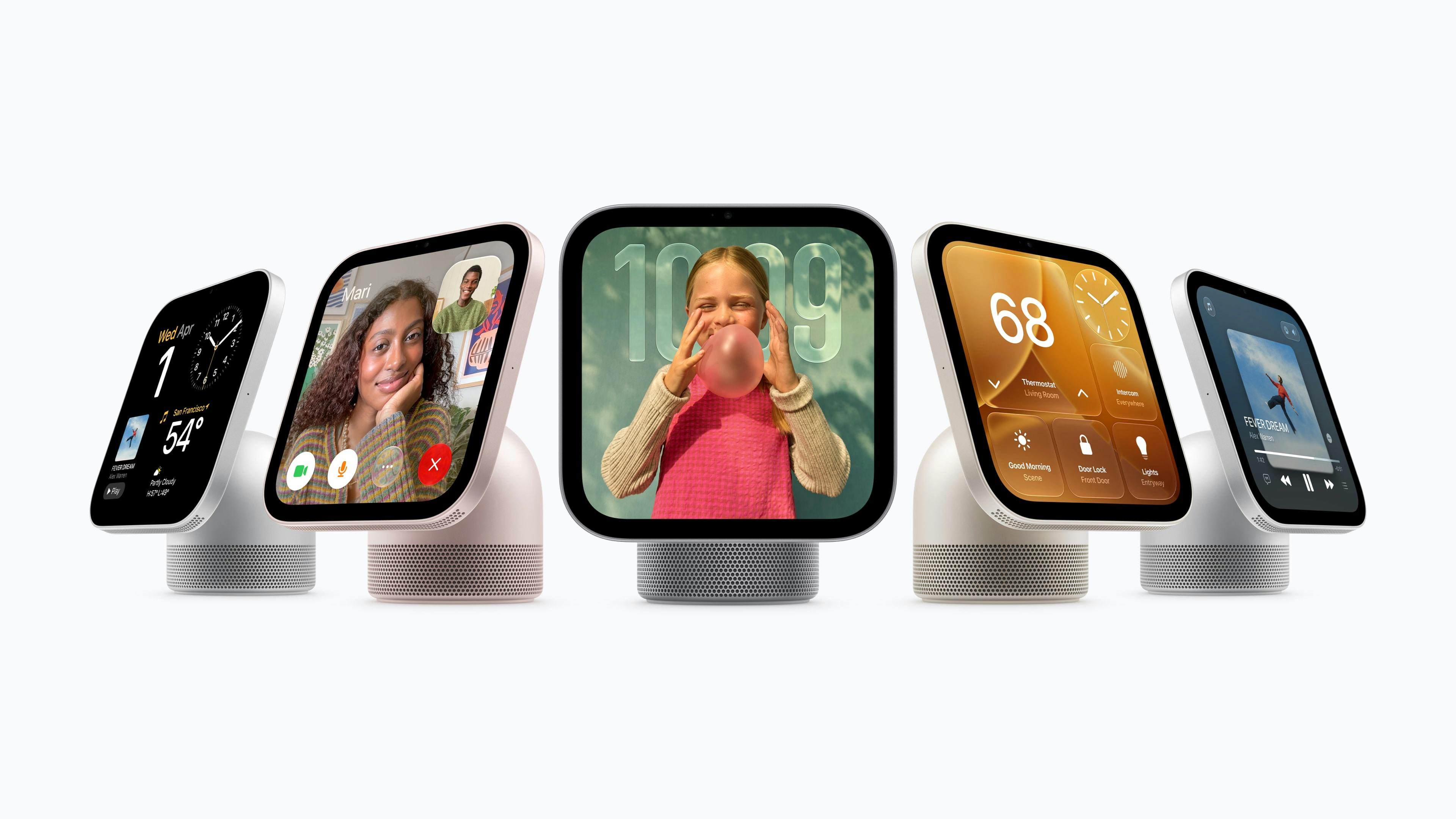 Apple HomeView: slim scherm voor thuis, maar EU moet wachten