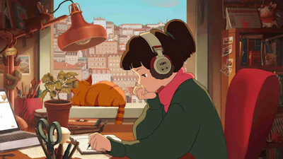 Deze koptelefoon van interneticoon Lofi Girl laat je leren en werken in stijl