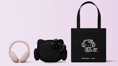 Sony WH-1000XM6 krijgt een Hello Kitty-bundel met tas en case