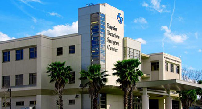 Baptist Beaches Surgery Center building