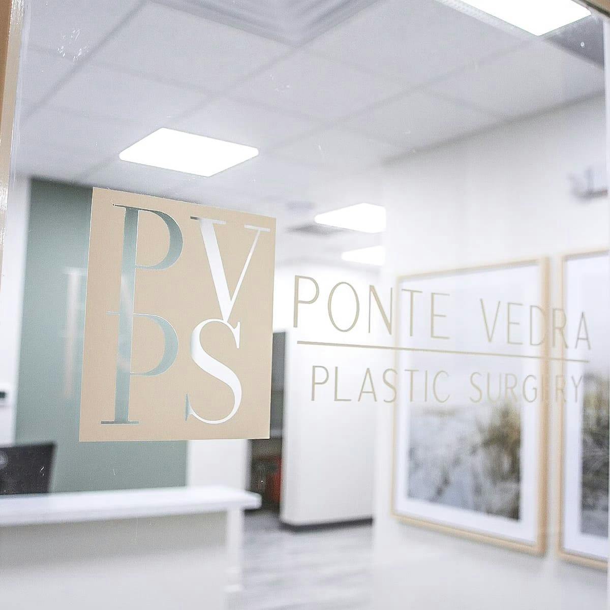 PVPS logo on a glass window