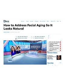 How to Address Facial Aging So it Looks Natural