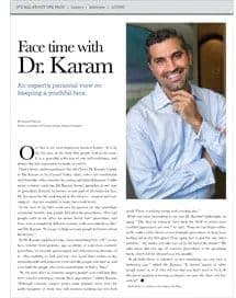 Dr. Karam on It’s All About the Face