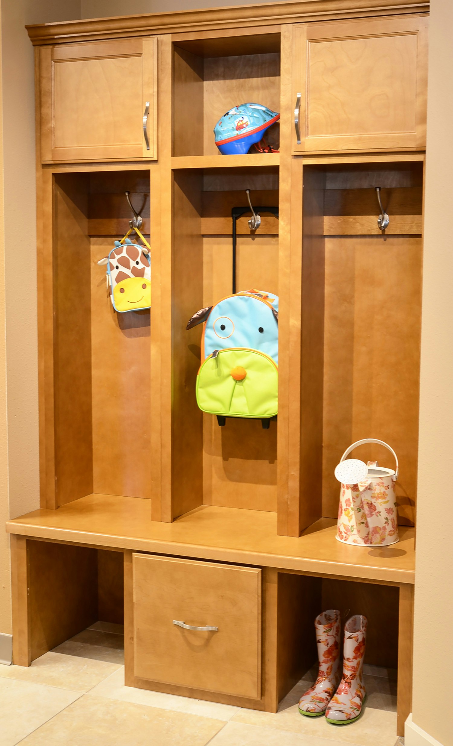 Other Rooms cabinets gallery photo featuring a Princeton, Maple, Wheat finished product.