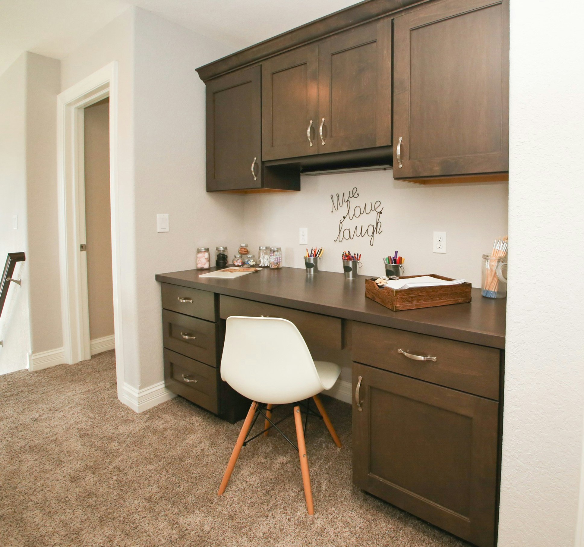 Other Rooms cabinets gallery photo featuring a Dover, Maple, Mocha finished product.