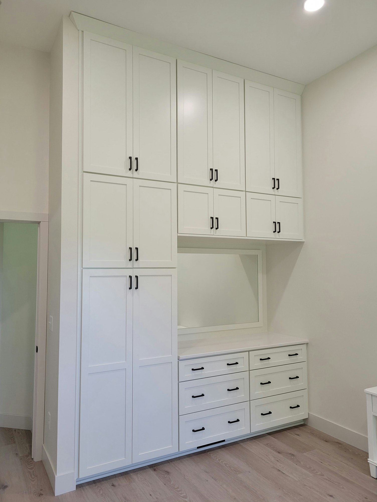 Other Rooms cabinets gallery photo featuring a Lexington, Maple, White Ice finished product.