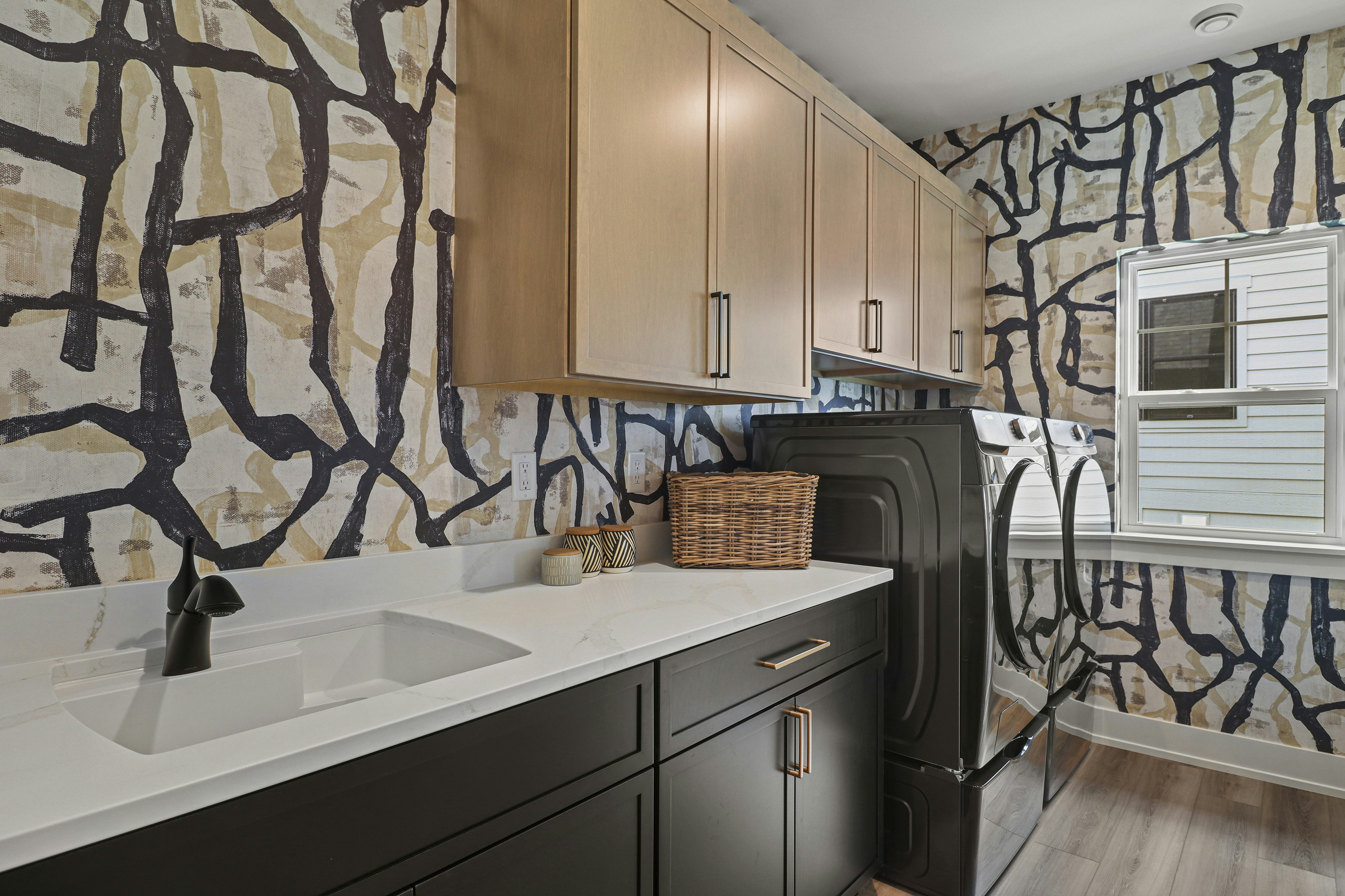 Other Rooms cabinets gallery photo featuring a Austin, Maple, North Pier + Java finished product.