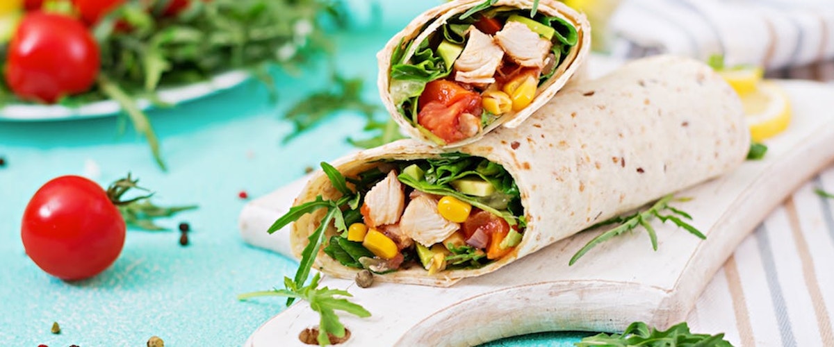 Recette : comment faire des wraps au poulet