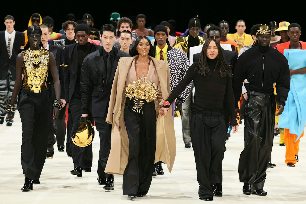 Balmain Menswear FW24: Sự trở lại tuyệt vời của Balmain