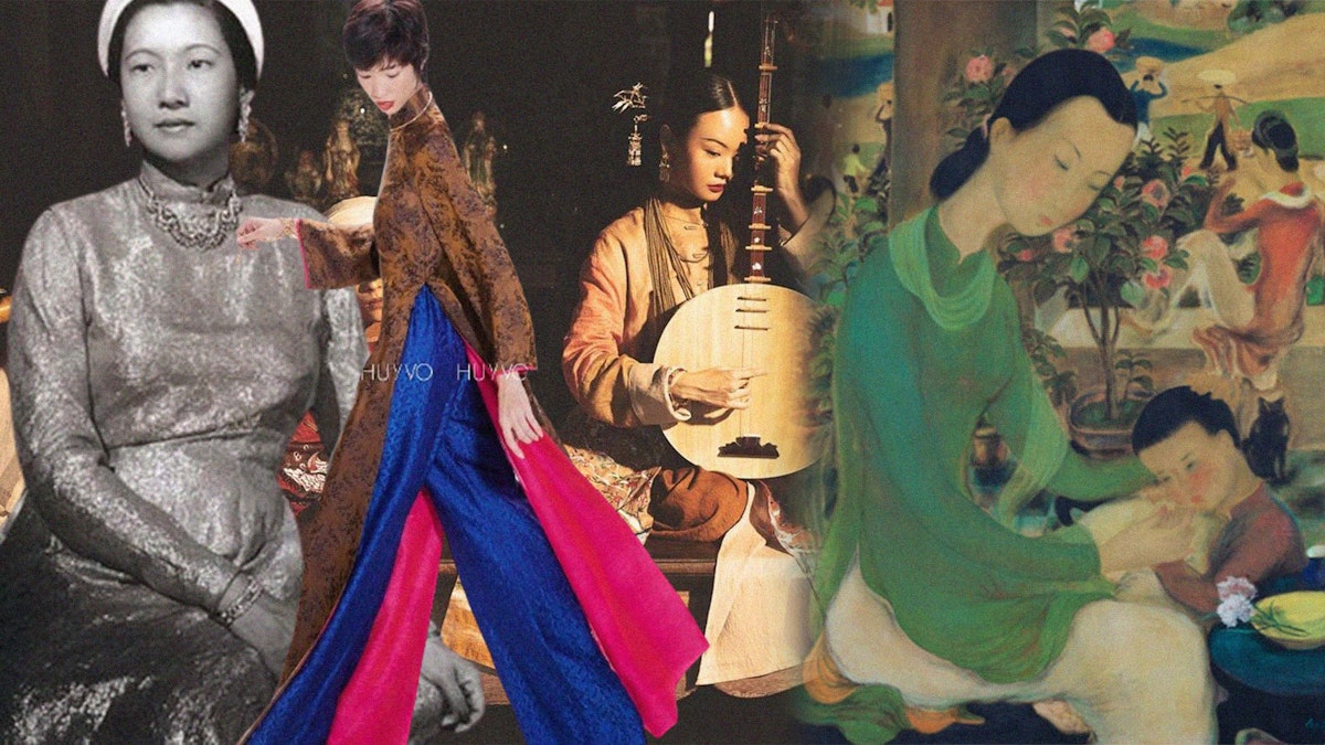 L'Dictionary: [Áo Dài cách tân] - Đặc trưng phong cách trang phục ...