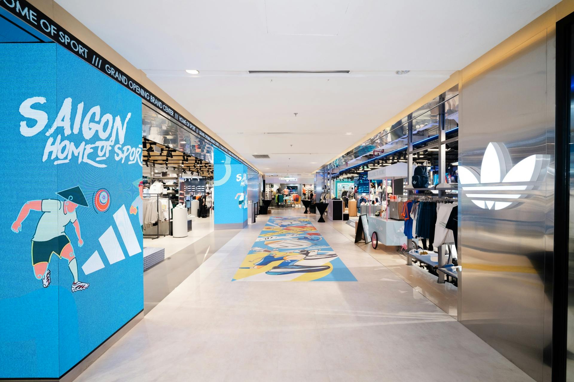 adidas mang Brand Center ti Vit Nam, khai trng Home of Sport ti  Saigon Centre
