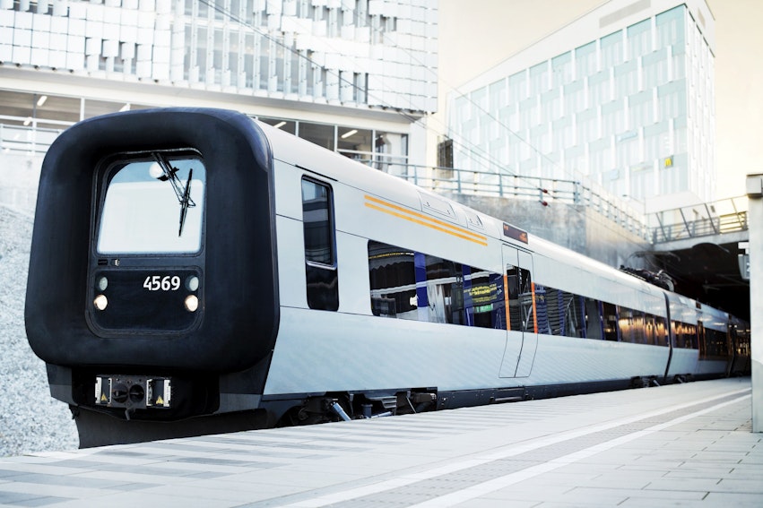 Öresundståg framifrån