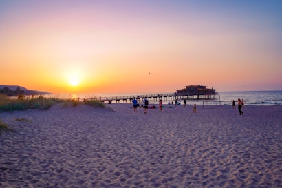 Båstad strand. Foto: Karl Olsson