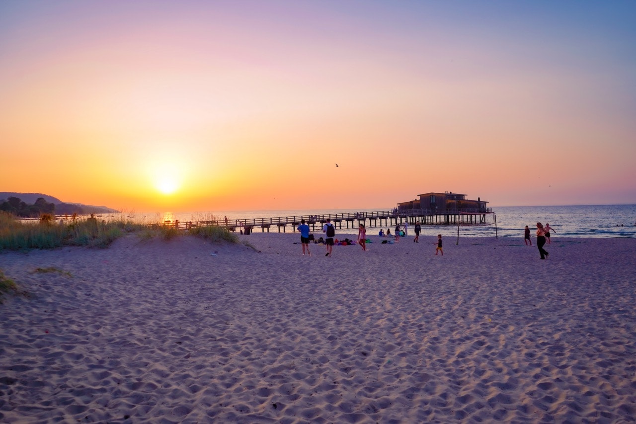 Båstad strand. Foto: Karl Olsson