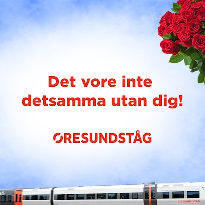 Det vore inte detsamma utan dig