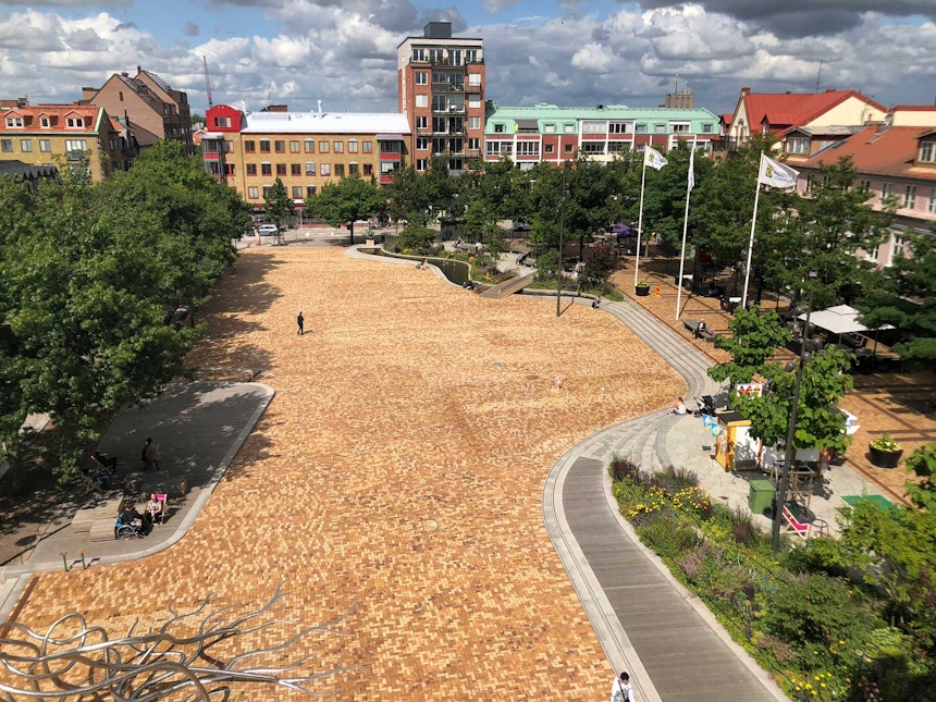 Stora torg. Foto: Eslövs kommun