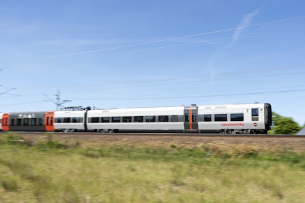Öresundståg på västkustbanan. Foto: Kasper Dudzik/Öresundståg