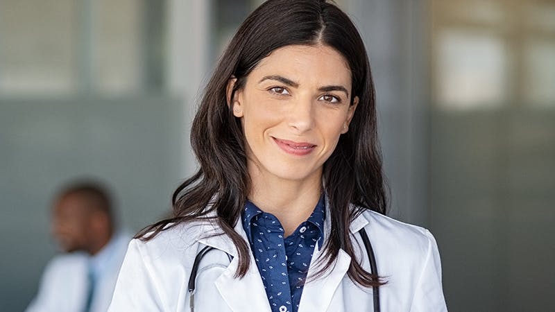 Headshot of a female doctor