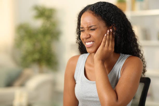 Woman with Tinnitus