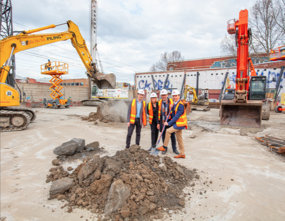 Cremorne break ground