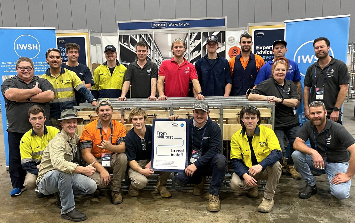 2023 WorldSkills Australia Nationals Plumbing Competition Team