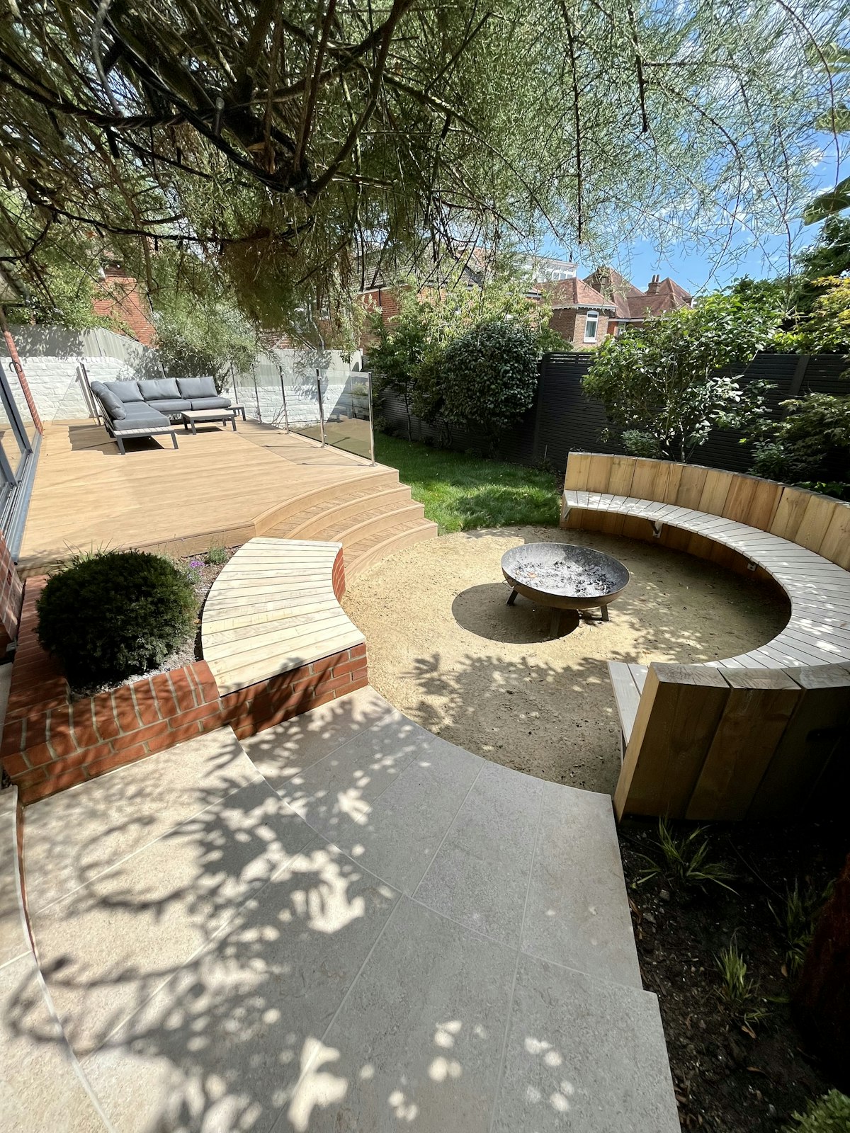 Sunken Fire Pit