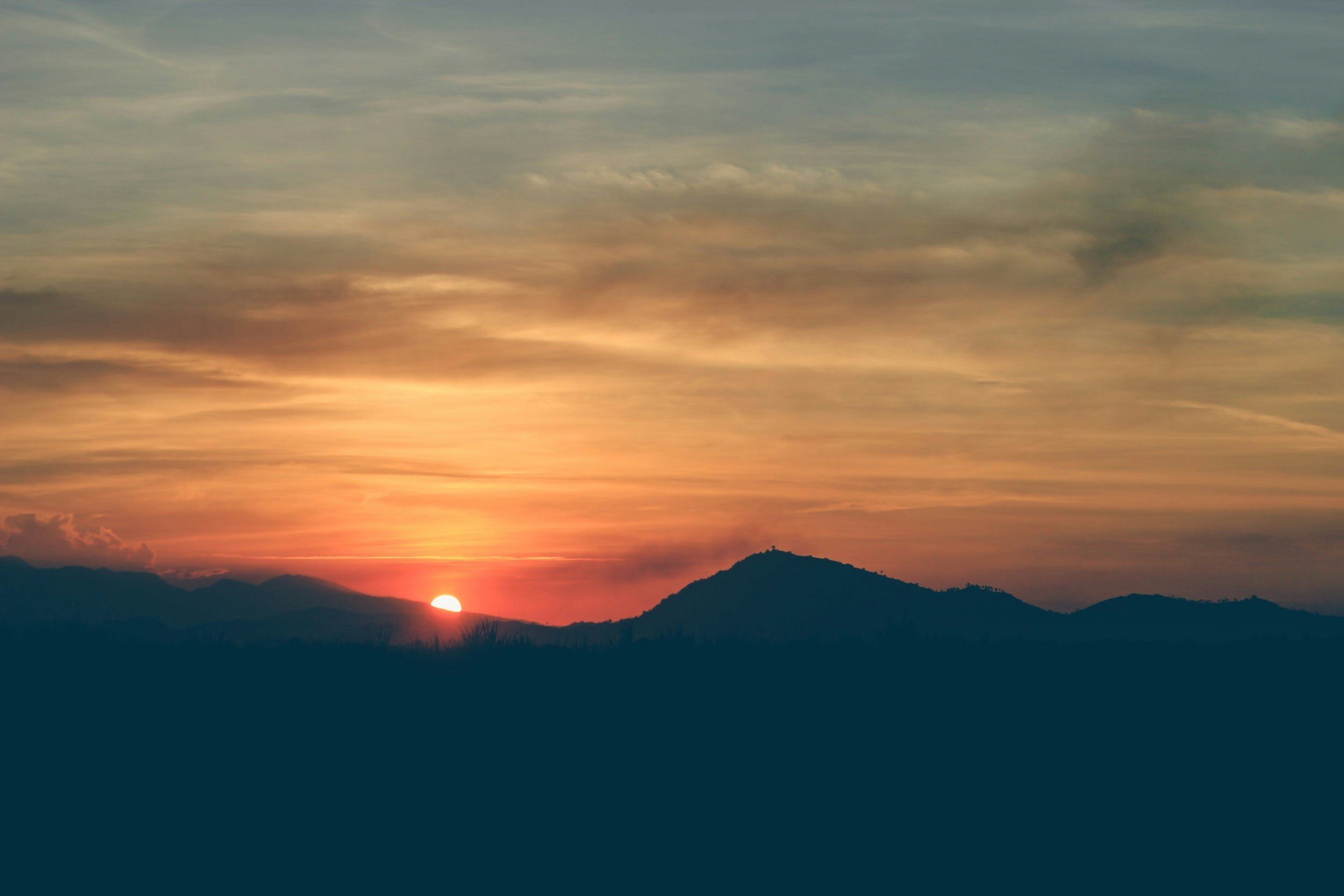 Photo of Mountains During the golden hour