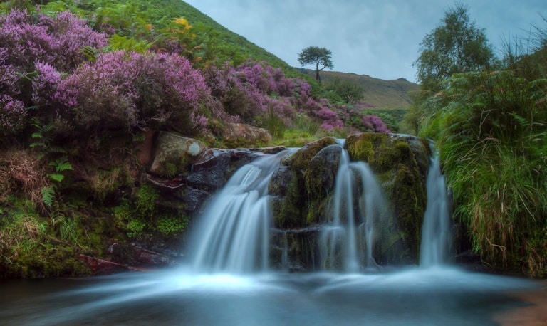 Fairbrook Long Exposure Waterfall Peak District