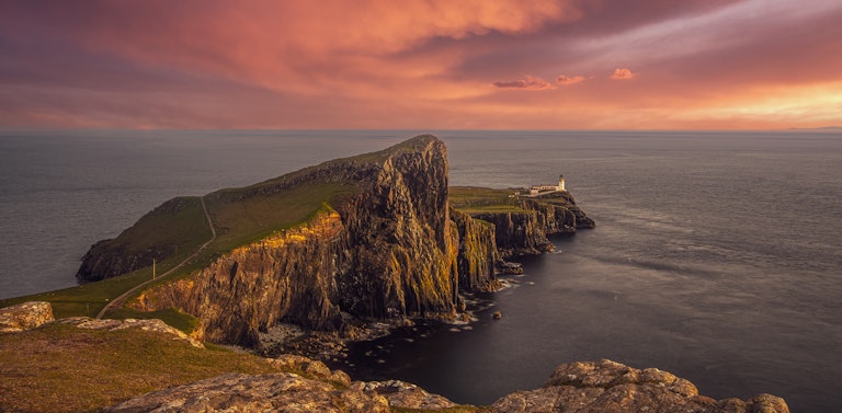 Neist Point Sunset Isle Of Skye