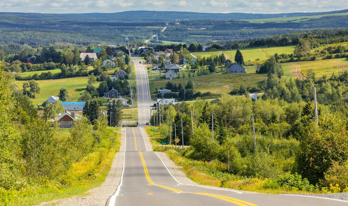 Paysage de la région de la Chaudière-Appalaches