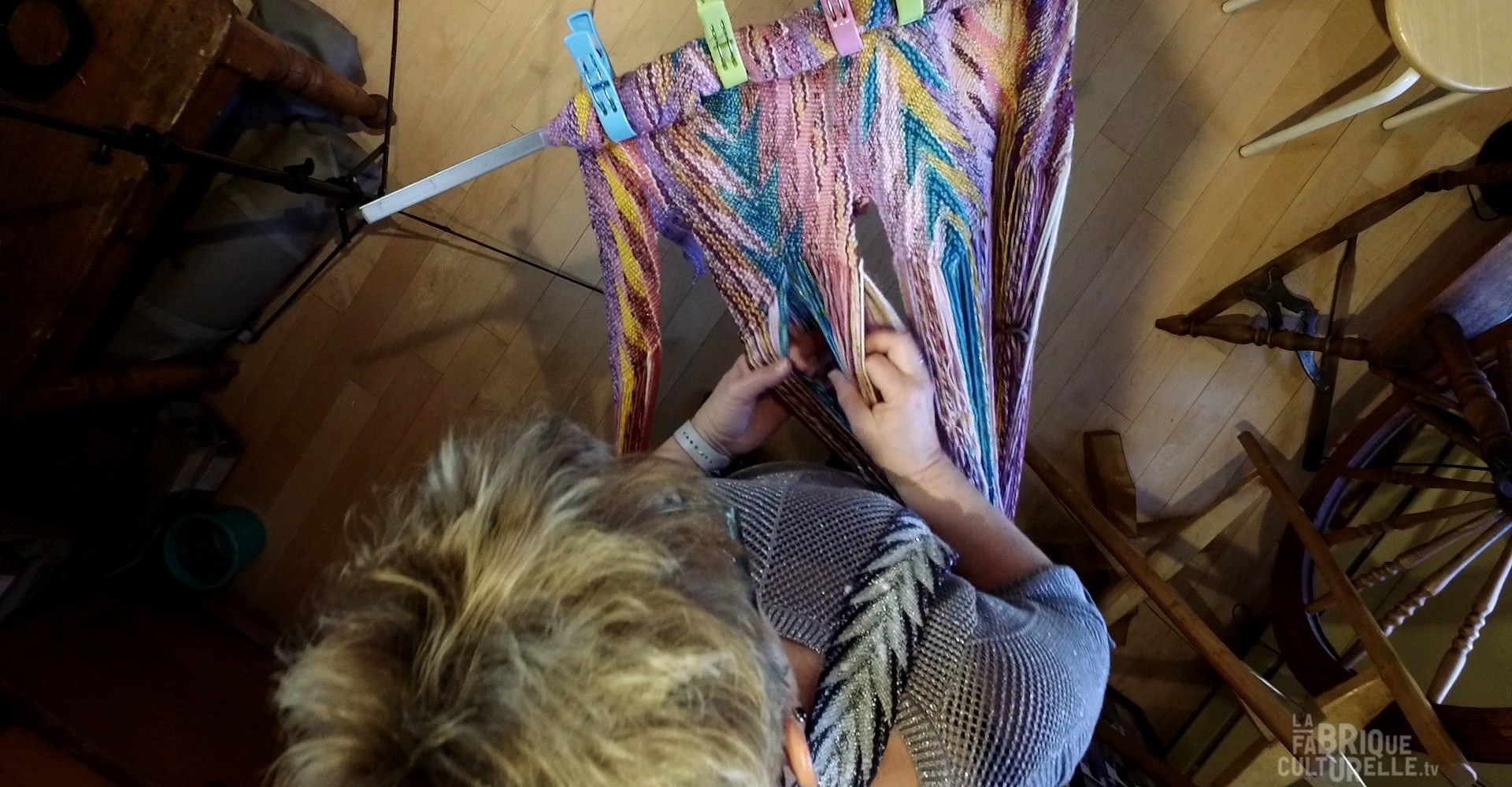 La Fabrique culturelle - Fléché d'art à la manière de Catherine Lessard 